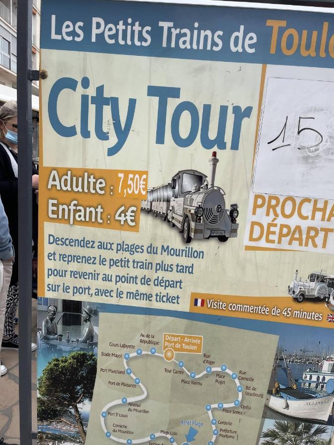 Appartement Mignon Calme Douillet Ascenseur Clim Etage Eleve Proche Parking Et Toutes Commodites Au Coeur Du Toulon Historique Eksteriør bilde